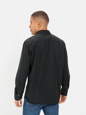 CAMEL ACTIVE Regular Fit Hemd in Schwarz