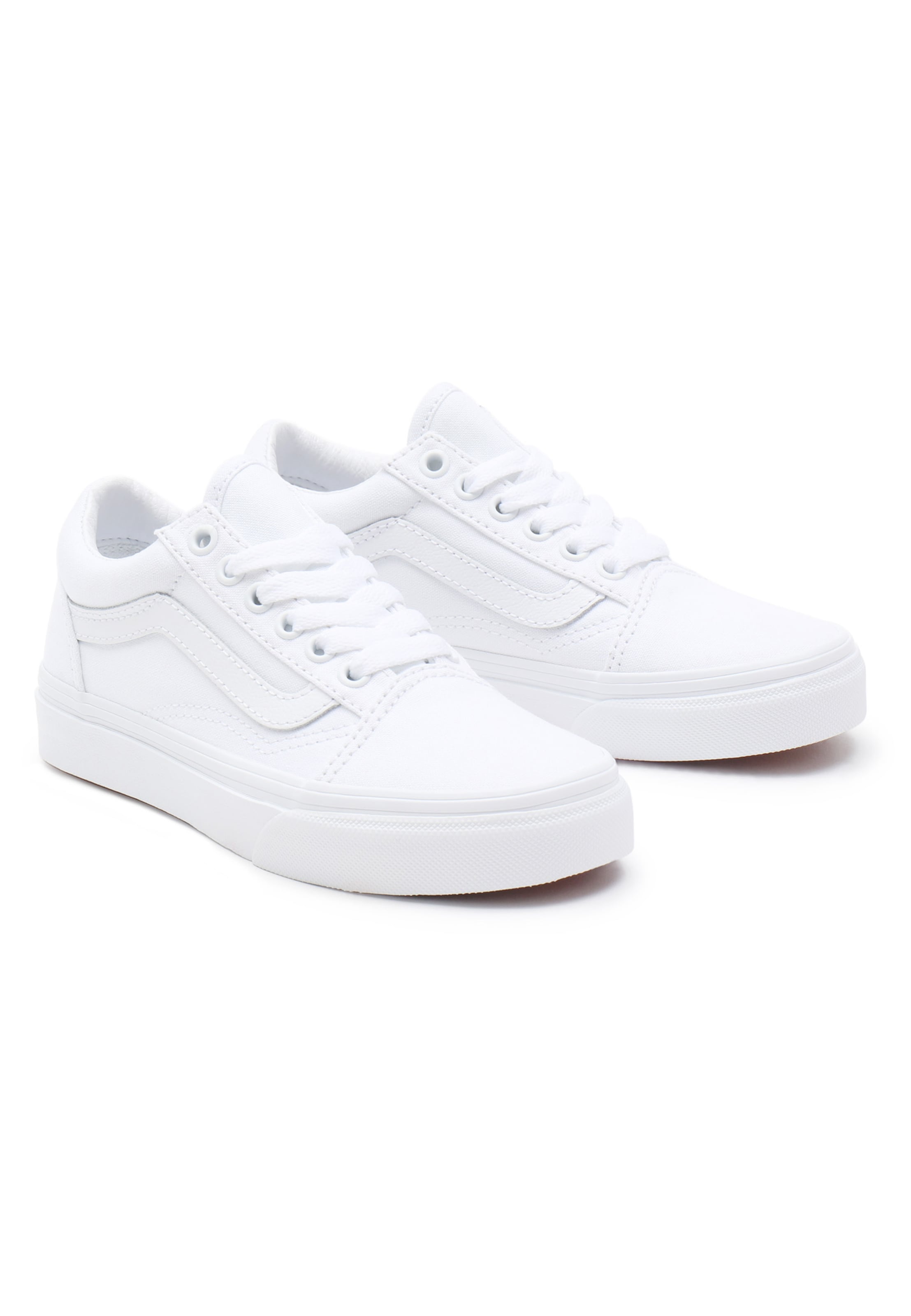 balta VANS Sportbačiai 'Old Skool'