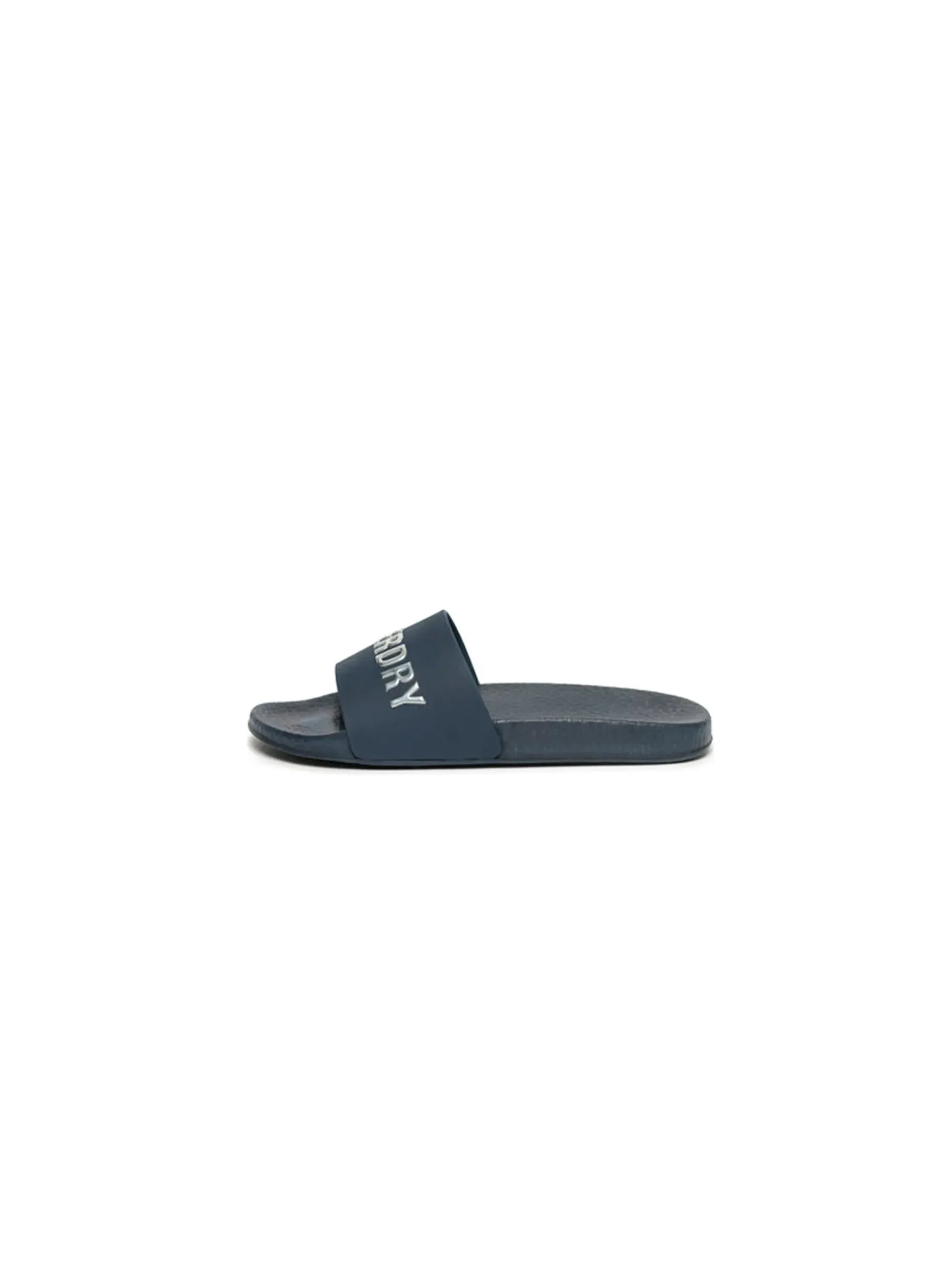 Superdry & Co Strand-/badschoen 'Premium Metallic' in Blauw