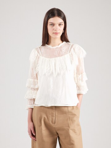 Miss Selfridge Blouse in Beige: front