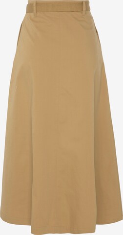 DELMAO Skirt in Beige