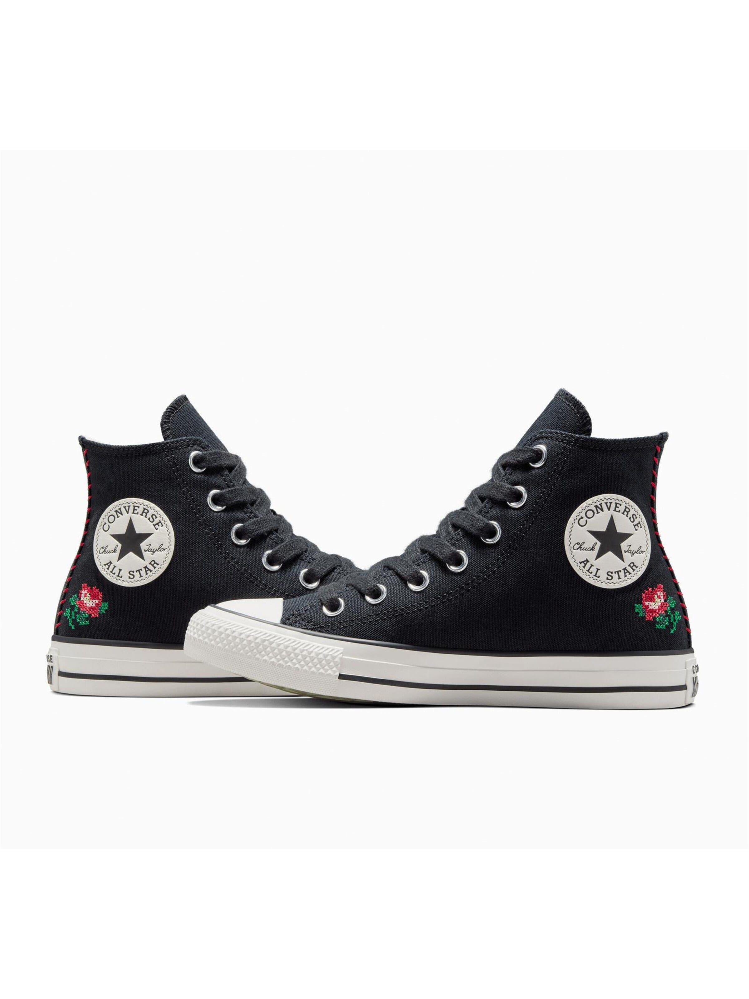 CONVERSE Sneakers hoog 'Converse Chuck Taylor As' in Zwart