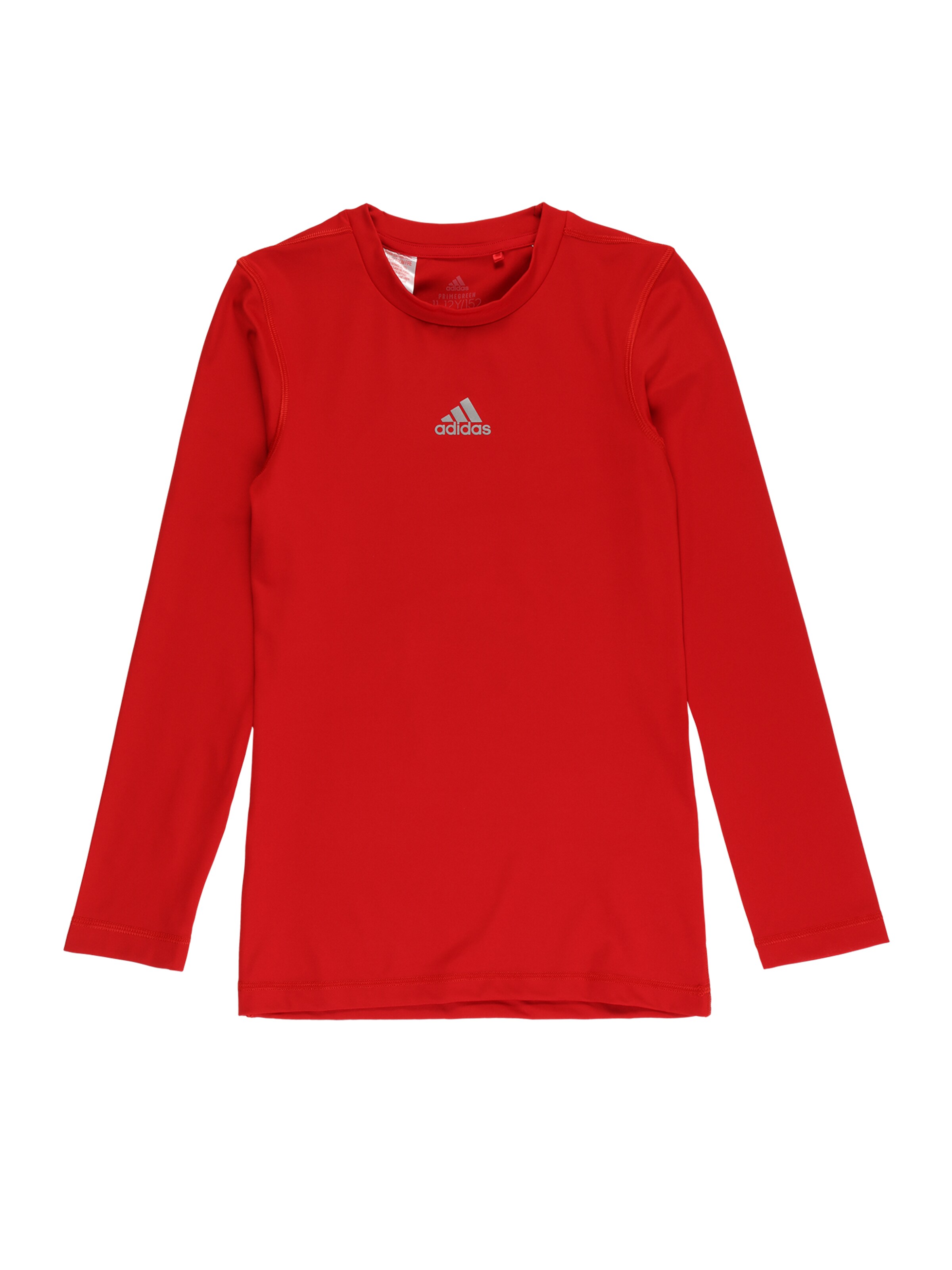 ADIDAS PERFORMANCE Λειτουργικό μπλουζάκι 'Techfit' σε κόκκινο: μπροστά