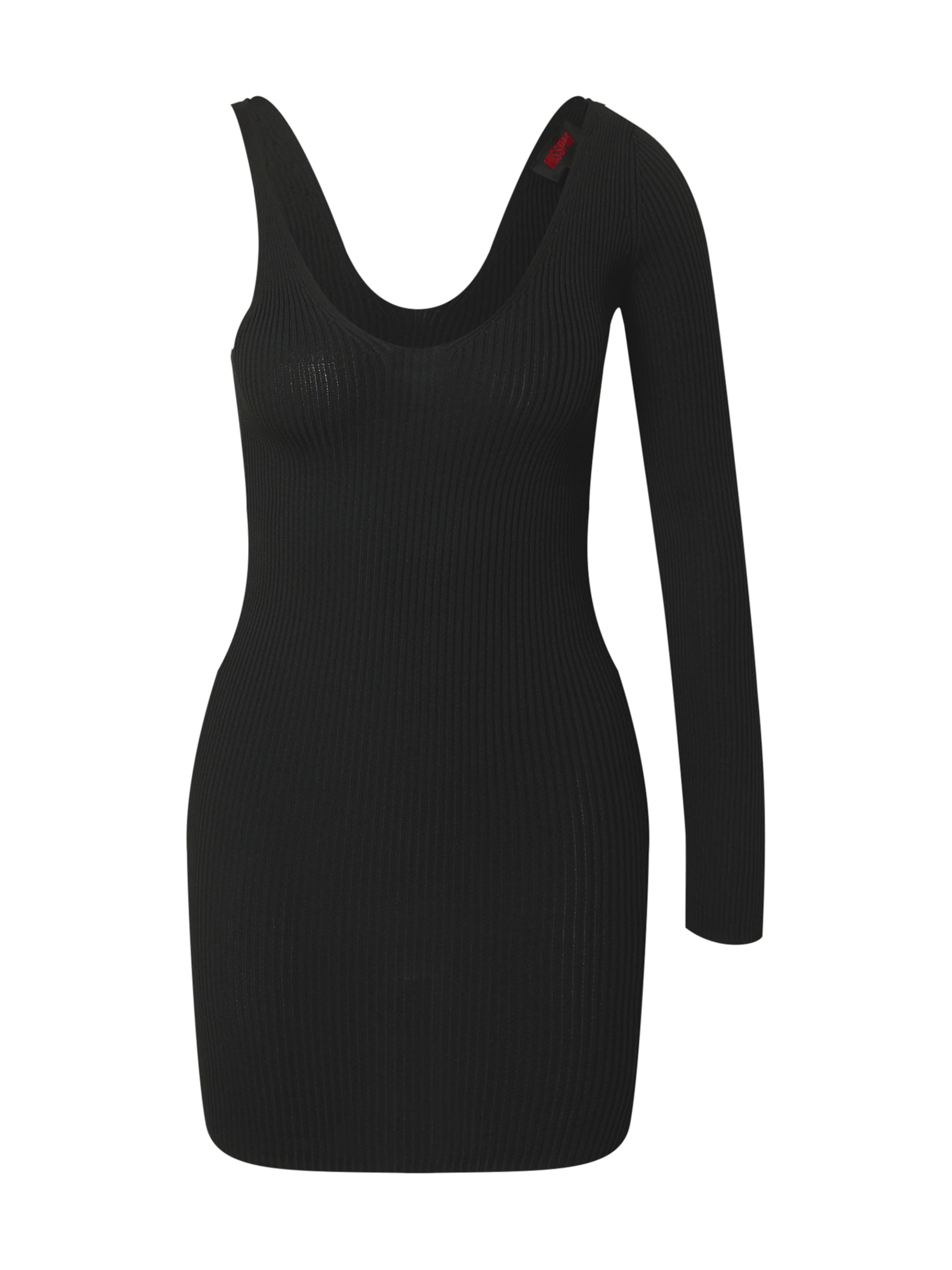 Misspap Šaty - Čierna: predná strana