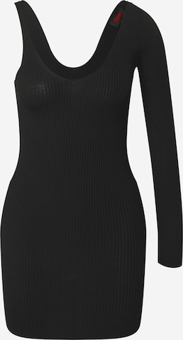 Misspap Dress in Black: front