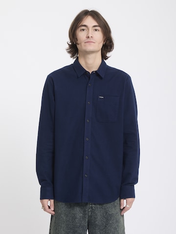 Volcom Regular fit Button Up Shirt 'Caden' in Blue: front