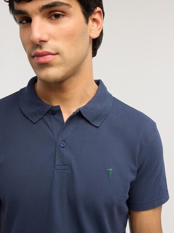Trussardi - Camiseta de fútbol en azul
