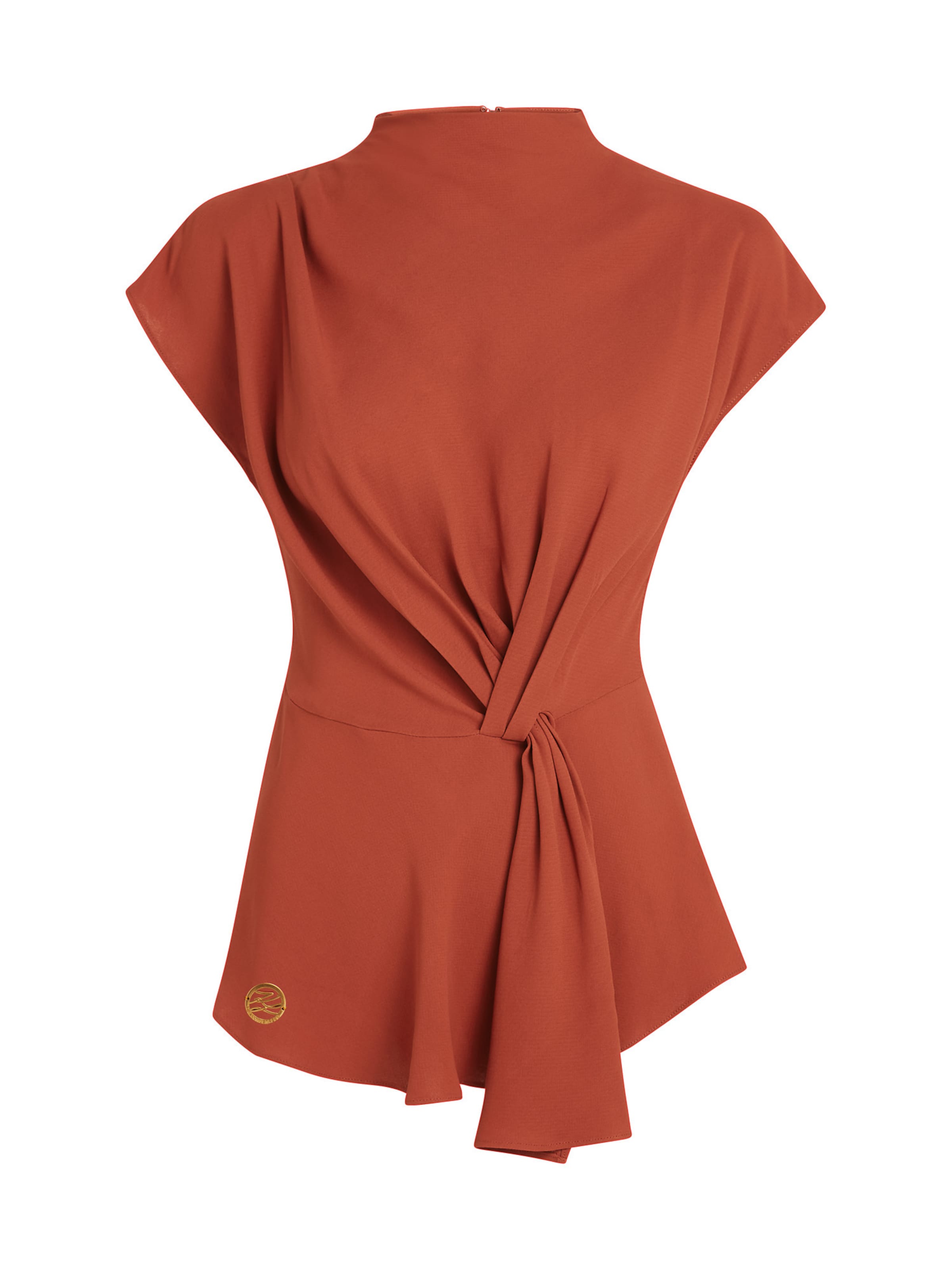 Karl Lagerfeld Μπλούζα σε πορτοκαλί: μπροστά