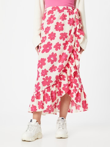 Monki Skirt in Pink: front