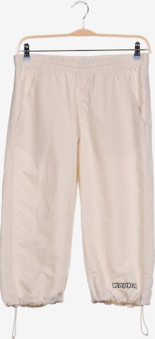 KAPPA Pants in M in White: front