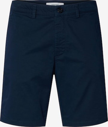 Pantaloni chino 'SLHPOUL' di SELECTED in blu: frontale