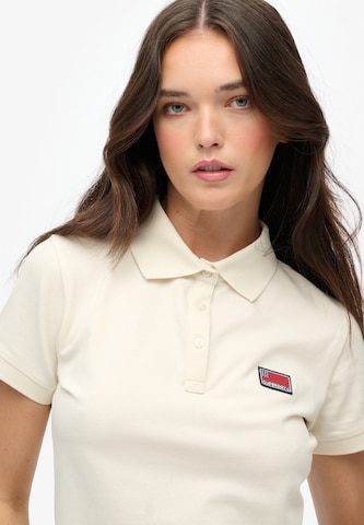T-shirt 'Athletic Essentials' Superdry en blanc