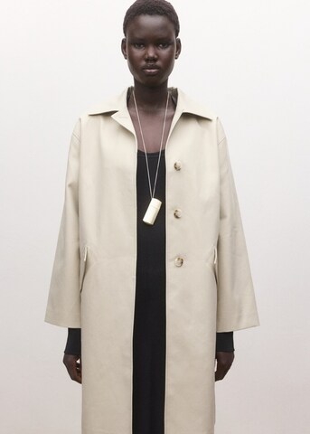 MANGO Mantel 'Lab' in Grau