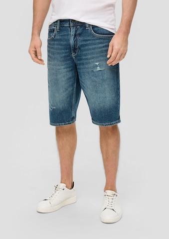 s.Oliver Regular Shorts in Blau: Vorderseite
