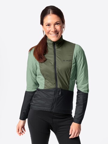 VAUDE Athletic Jacket 'Kuro' in Green: front