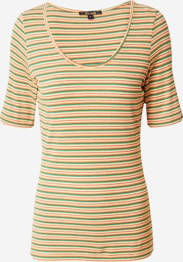 Marškinėliai 'Carice' iš King Louie, spalva – žalia / smaragdinė spalva / oranžinė / raudona, Prekių apžvalga