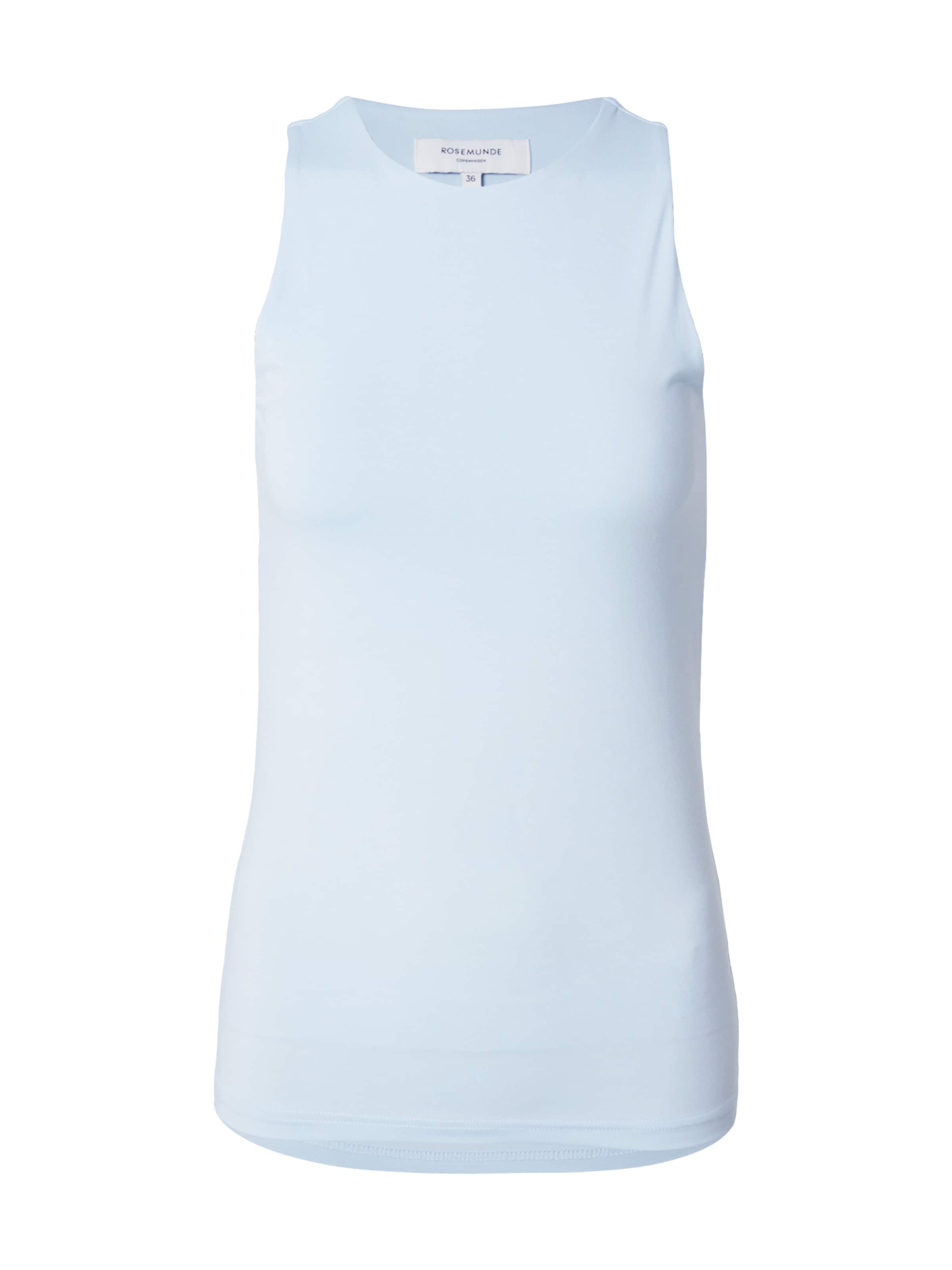 rosemunde - Top 'Billie' en azul: frente