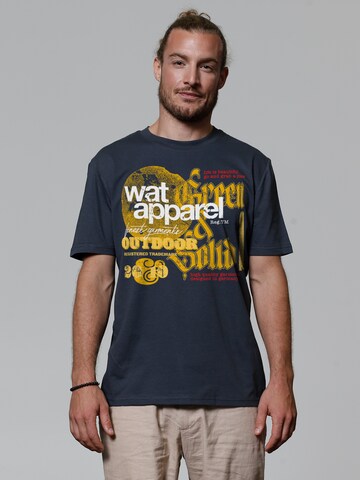 T-Shirt Watapparel en gris : devant