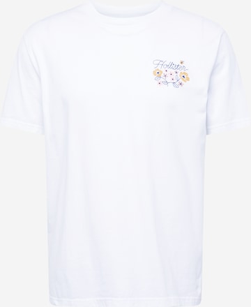 HOLLISTER - Camiseta en blanco: frente