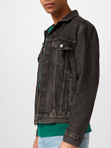 LEVI'S ® Prehodna jakna 'The Trucker Jacket' | črna barva