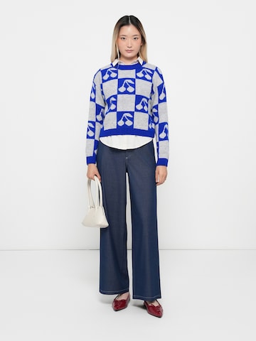ONLY - Jersey 'ONLHAPPIE' en azul