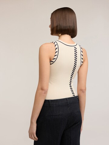 Pull-over MOTIVI en beige