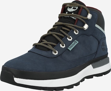 TIMBERLAND Veterboots 'Field Trekker' in Blauw: voorkant