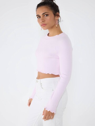 No Matter What Trui in Roze