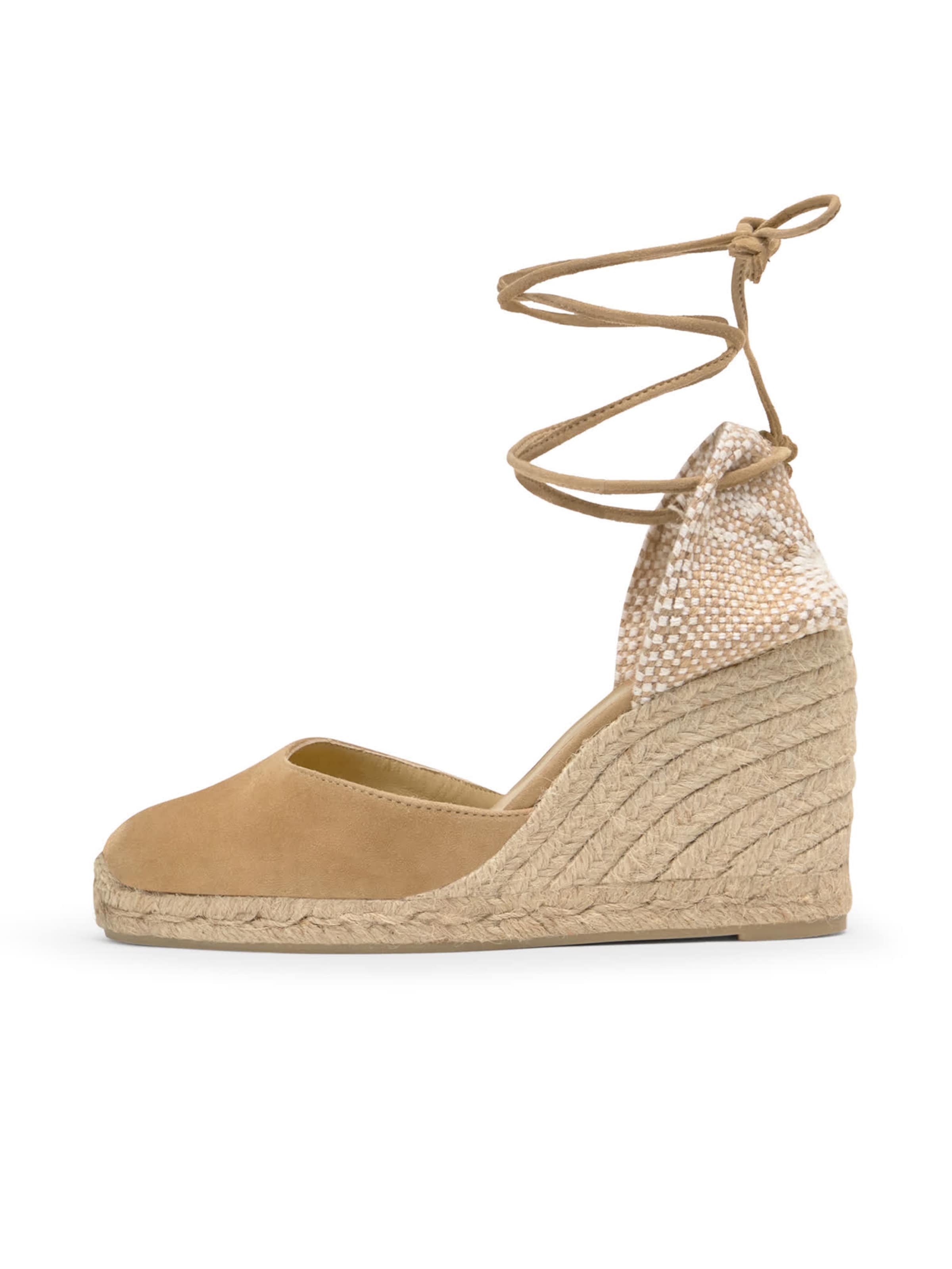 Castañer Sandals 'Carina' in Brown: front