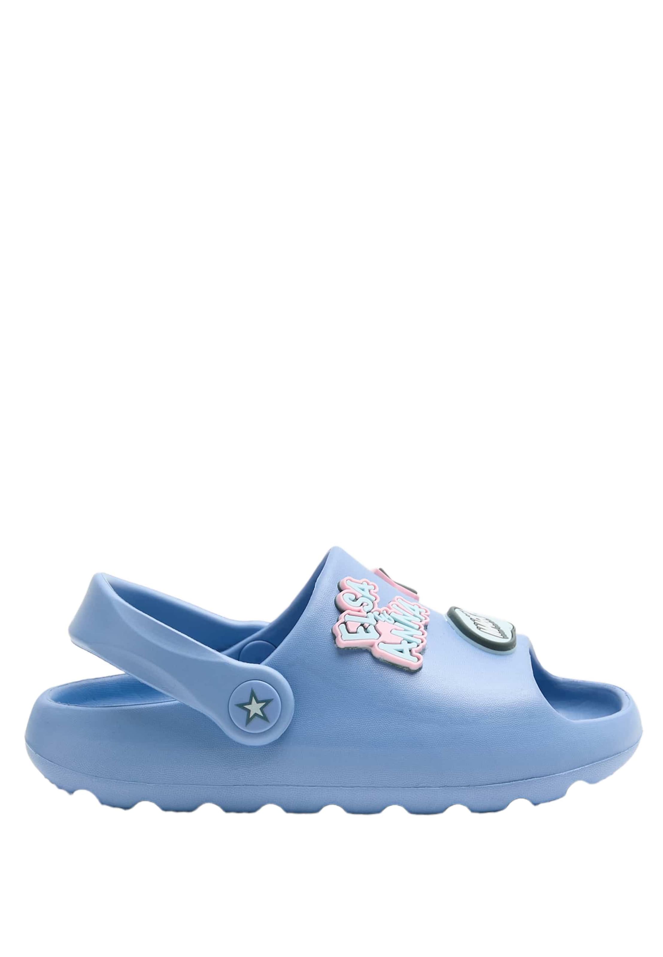 Calzatura aperta 'Disney Frozen™' di Marks & Spencer in blu: frontale