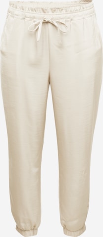 Vero Moda Curve Regular Housut värissä beige: etupuoli