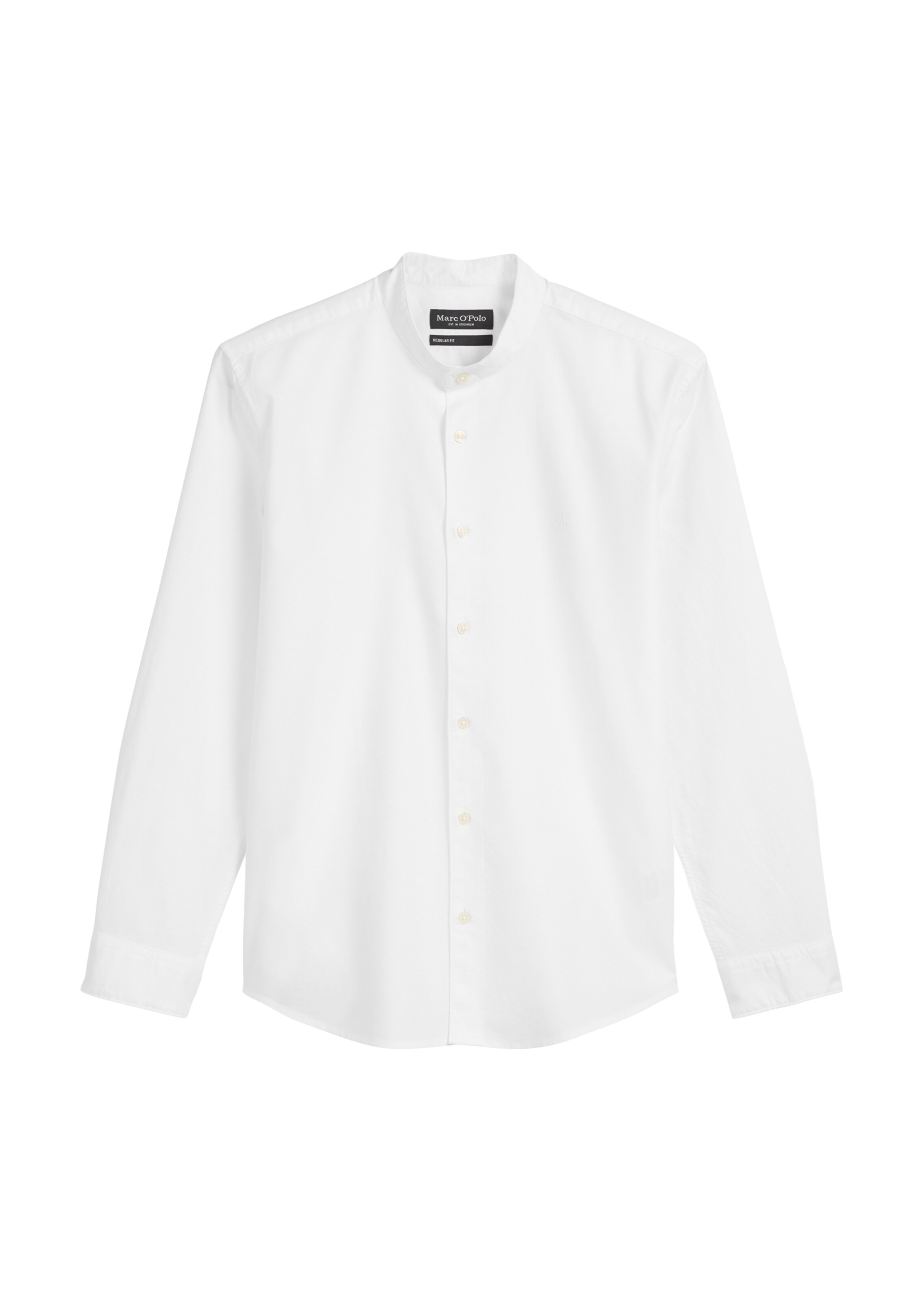 Marc O'Polo Regular Fit Hemd in Weiß: Vorderseite