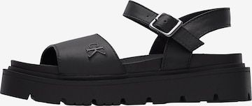 Calvin Klein Jeans Sandaalit 'NINA' värissä musta: etupuoli