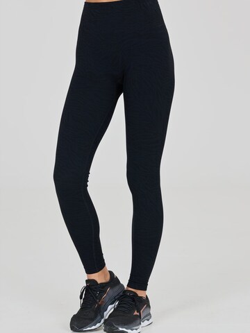 Athlecia Slim fit Sports trousers 'Ralphie' in Black: front