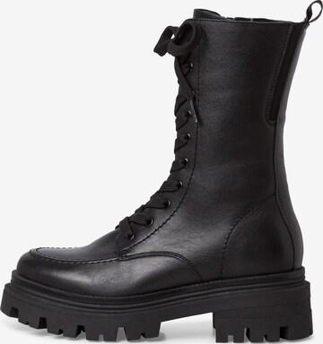 TAMARIS Lace-Up Ankle Boots in Black