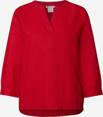STREET ONE Bluse in Rot: Vorderseite