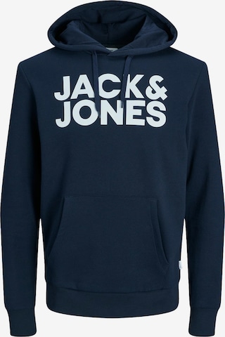 JACK & JONES Sweatshirt 'Corp' in Blue: front