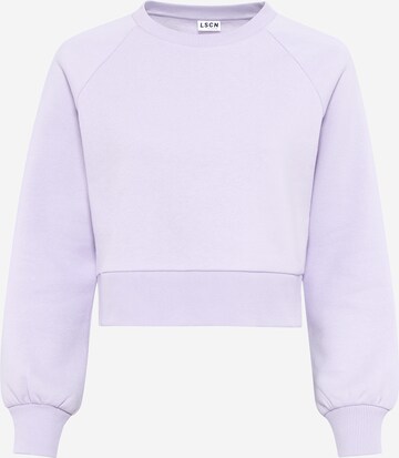 LSCN by LASCANA Sweatshirt in Purple: front