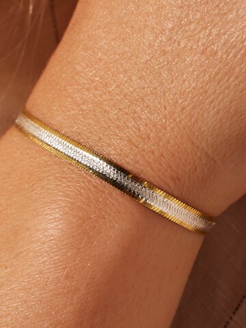 Lucardi Armband 'Einfach' in Goud
