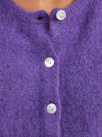 AMERICAN VINTAGE Knit Cardigan 'VITOW' in Purple