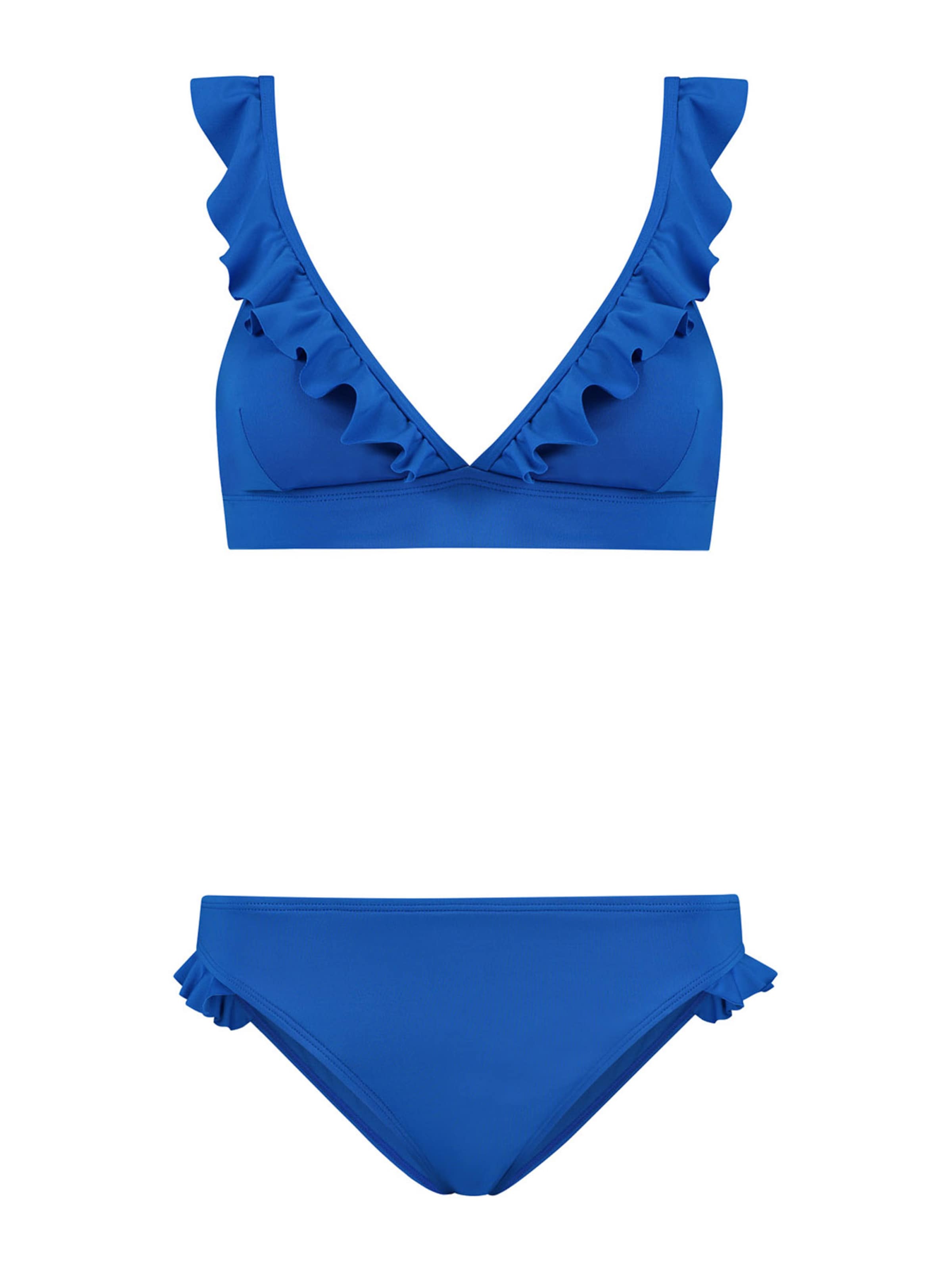 Shiwi Bikini 'BOBBY' in Blue: front