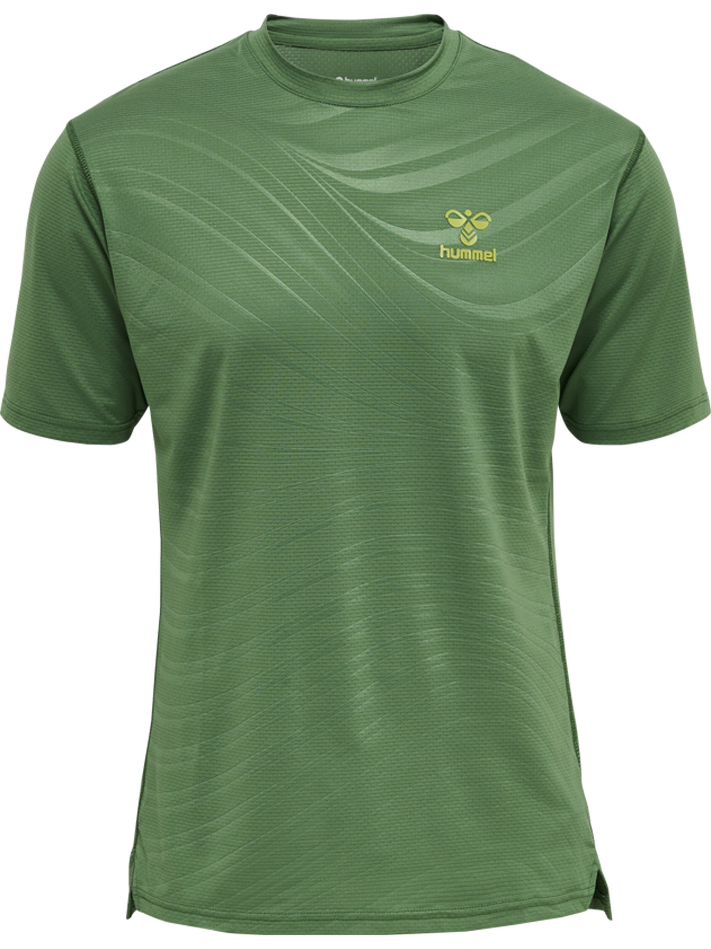 Hummel Performance Shirt 'Ongrid Poly' in Green: front