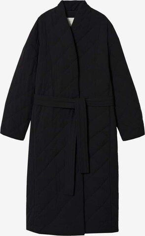 Manteau d’hiver 'Verdure' MANGO en noir : devant