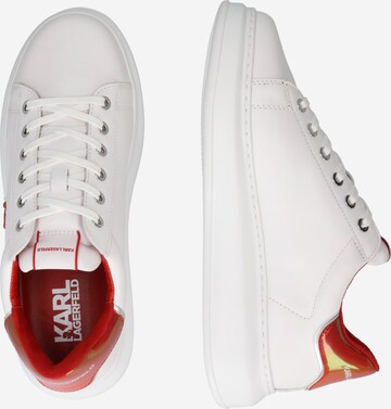 Sneaker low 'KAPRI' de la Karl Lagerfeld pe alb