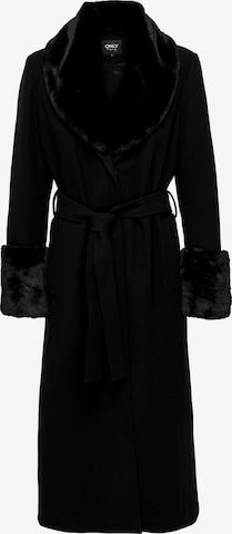 ONLY Přechodný kabát 'MELINA' – černá: přední strana