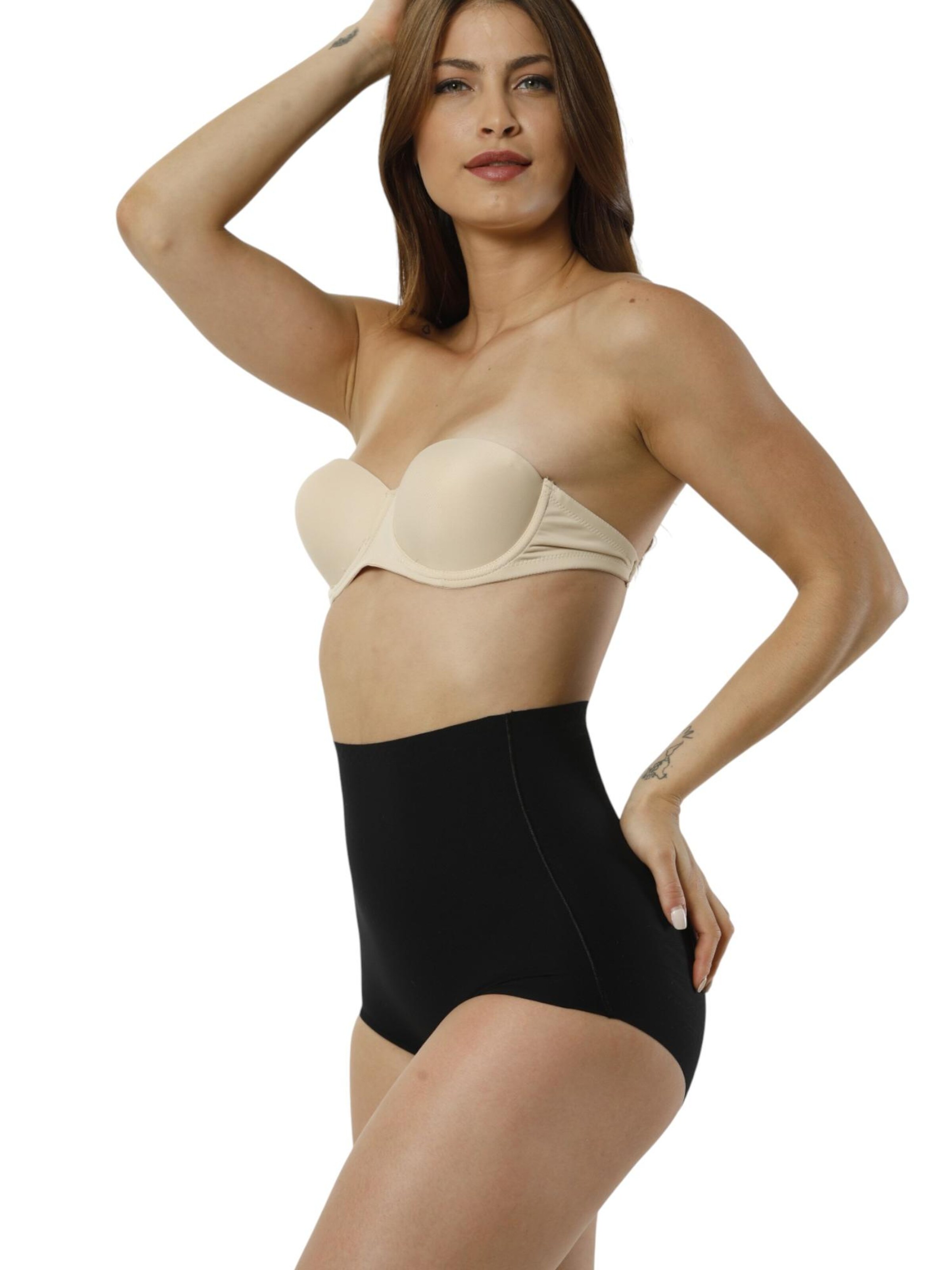 fashionshowcase Shapingslip 'LaserSculpt' i sort