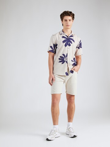 JACK & JONES regular Παντελόνι 'RICK' σε μπεζ