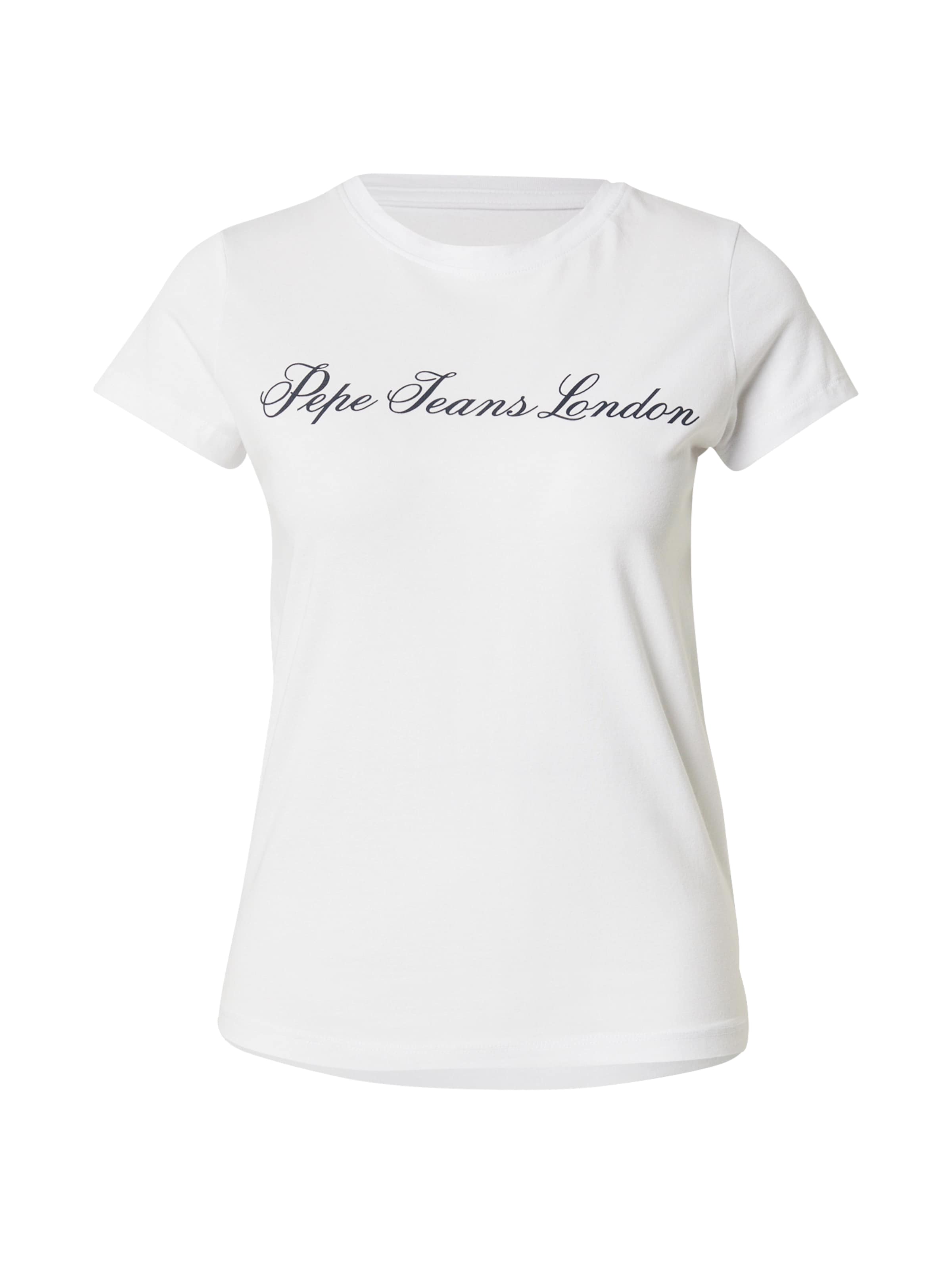 Pepe Jeans T-shirt i vit: framsida