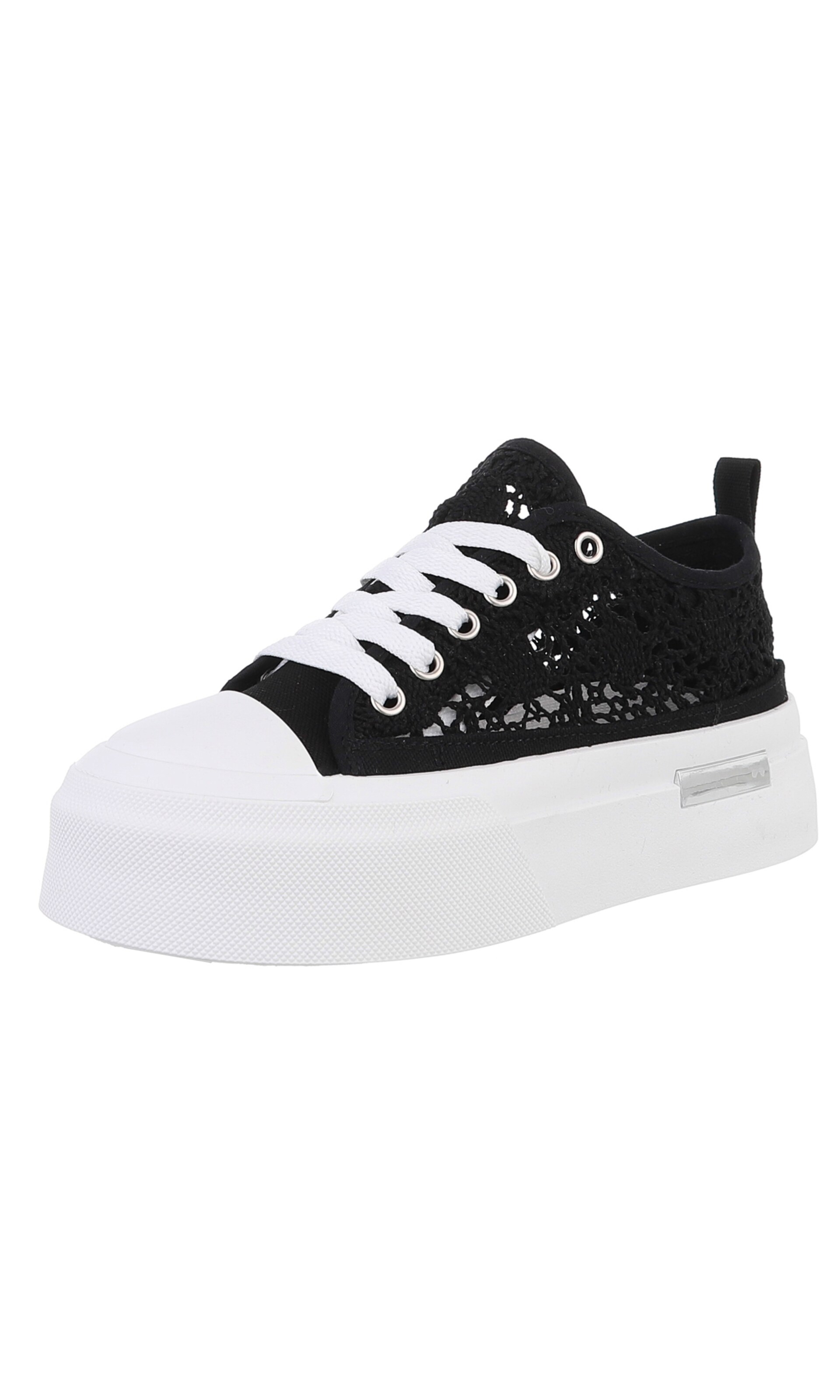 Ital-Design Sneaker in schwarz, Produktansicht