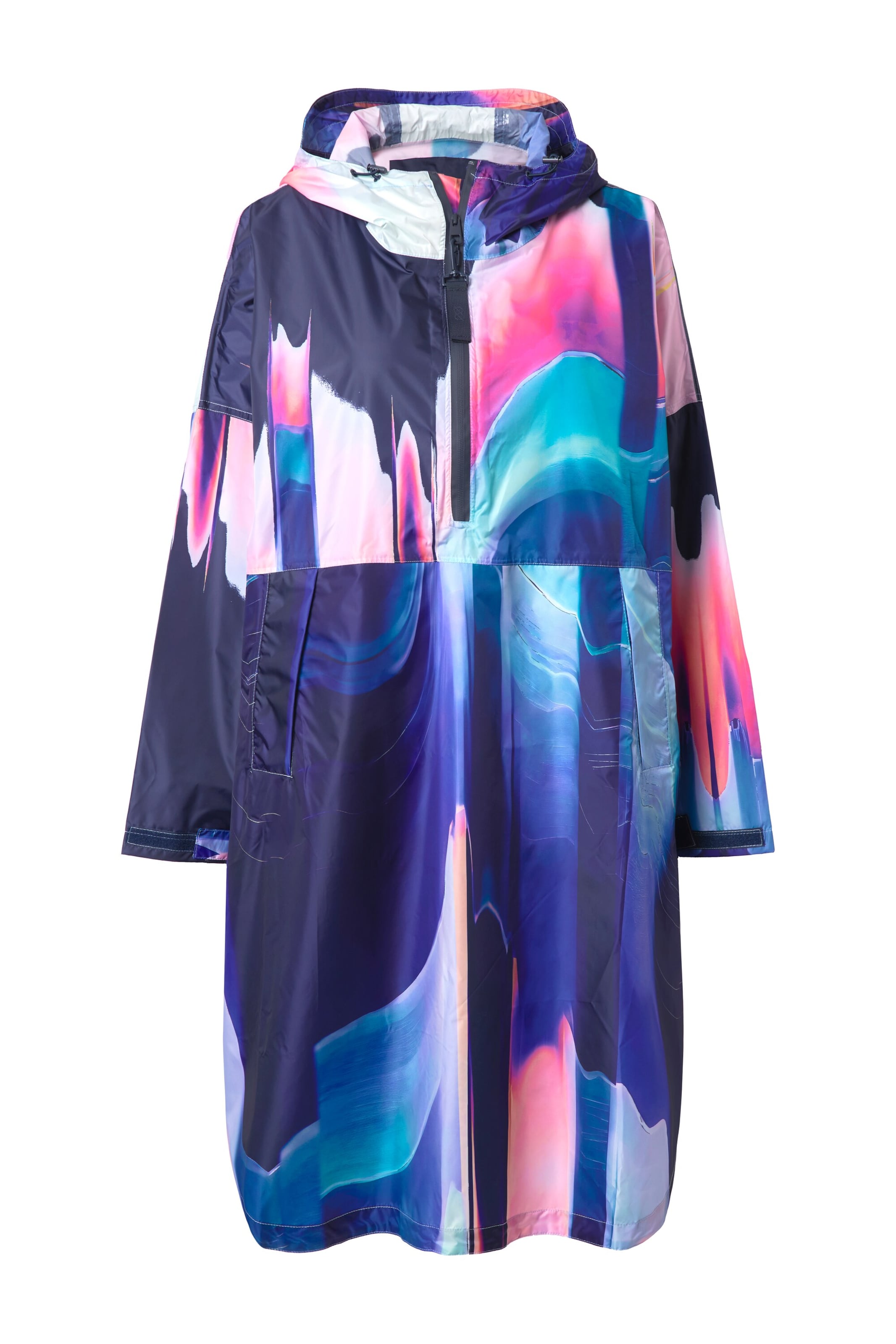 LAURASØN Outdoor coat in Mixed colours: front